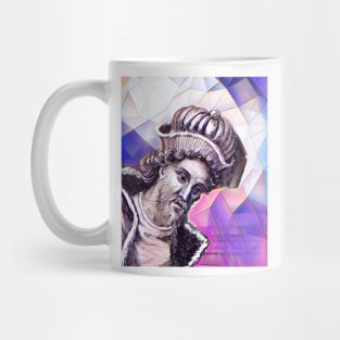 Dionysius of Halicarnassus Pink Portrait | Dionysius of Halicarnassus Artwork 8 Mug